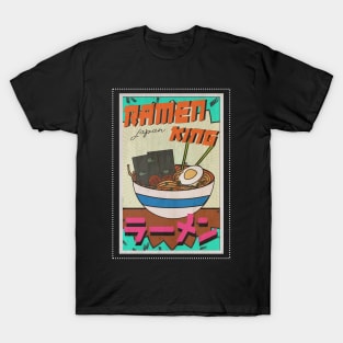 Ramen King Vintage (Black) T-Shirt